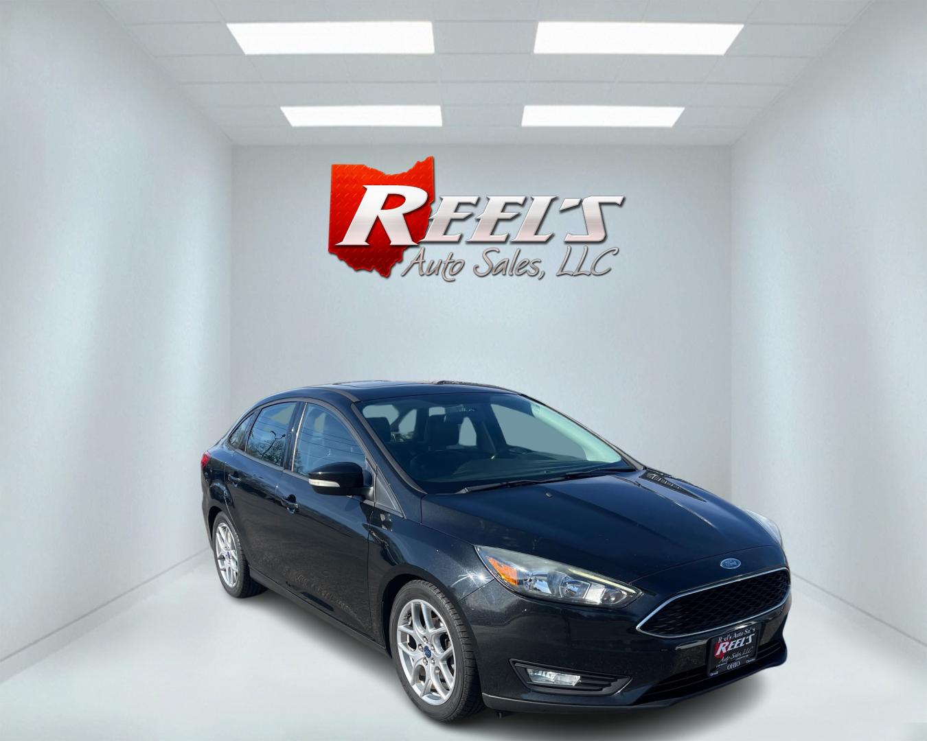 2015 Black /Black Ford Focus SE Sedan (1FADP3F27FL) with an 2.0L I4 DOHC 16V engine, 6-Speed Automatic transmission, located at 11115 Chardon Rd. , Chardon, OH, 44024, (440) 214-9705, 41.580246, -81.241943 - Photo#2